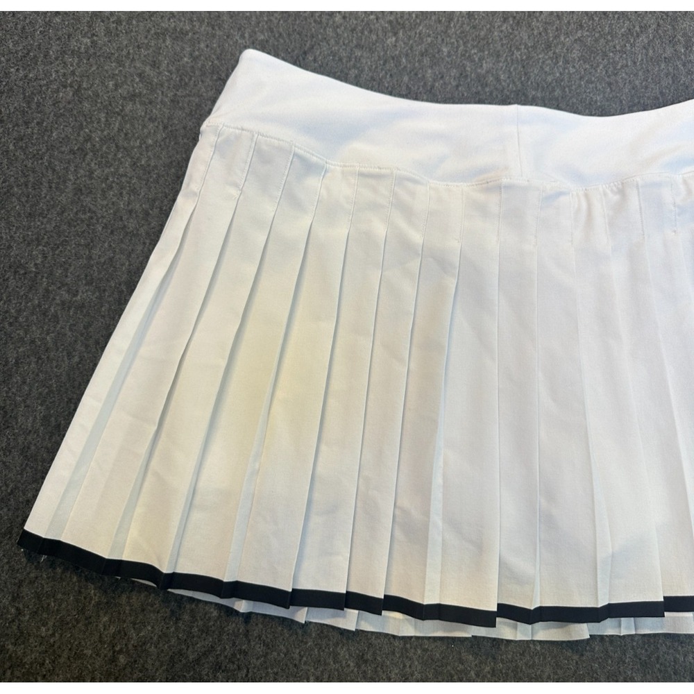 Nike Dri-Fit Victory Skort Shorts Skirt Off White Size Large 728773-100 Pleated - Picture 9 of 16